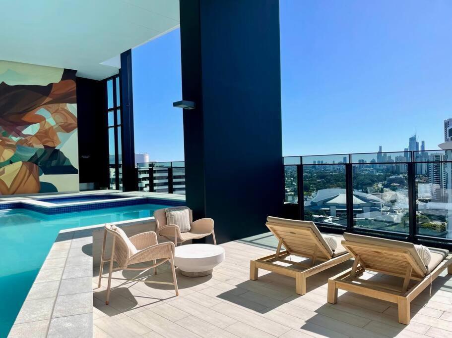 Stunning Riverview 1Bedroom Serviced Apt Gold Coast Exterior foto